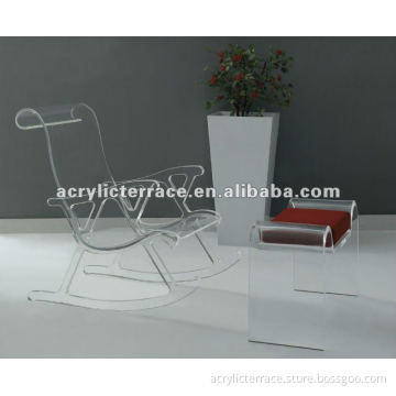 Clear Acrylic Rocking chair